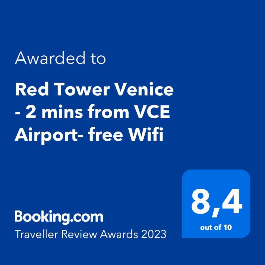 Red Tower Venice Apartment - 2 Mins From Vce Airport- Free Wifi เตสเซรา ภายนอก รูปภาพ